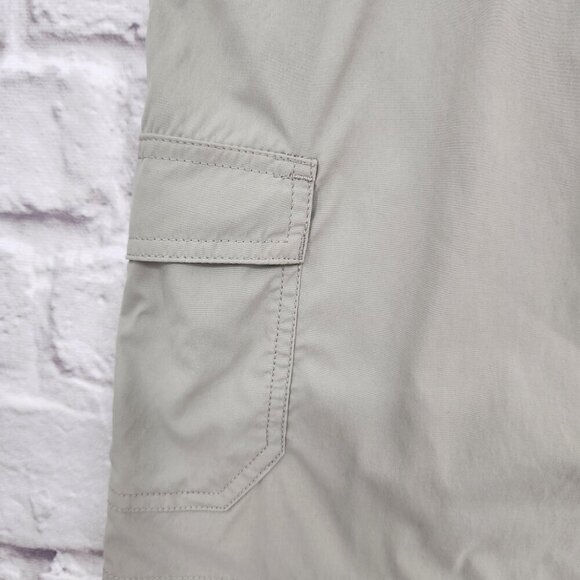 PATAGONIA Solimar Skirt 2 Stretch Nylon Tan Pockets Cargo Hike Out - Picture 4 of 13